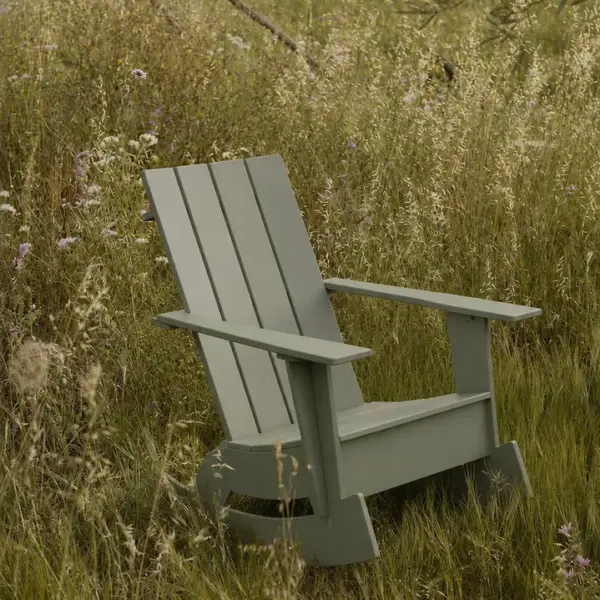 Alternative view of Rocking Adirondack Chair Flat